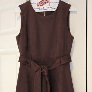 Calvin Klein Dark Brown Midi Dress